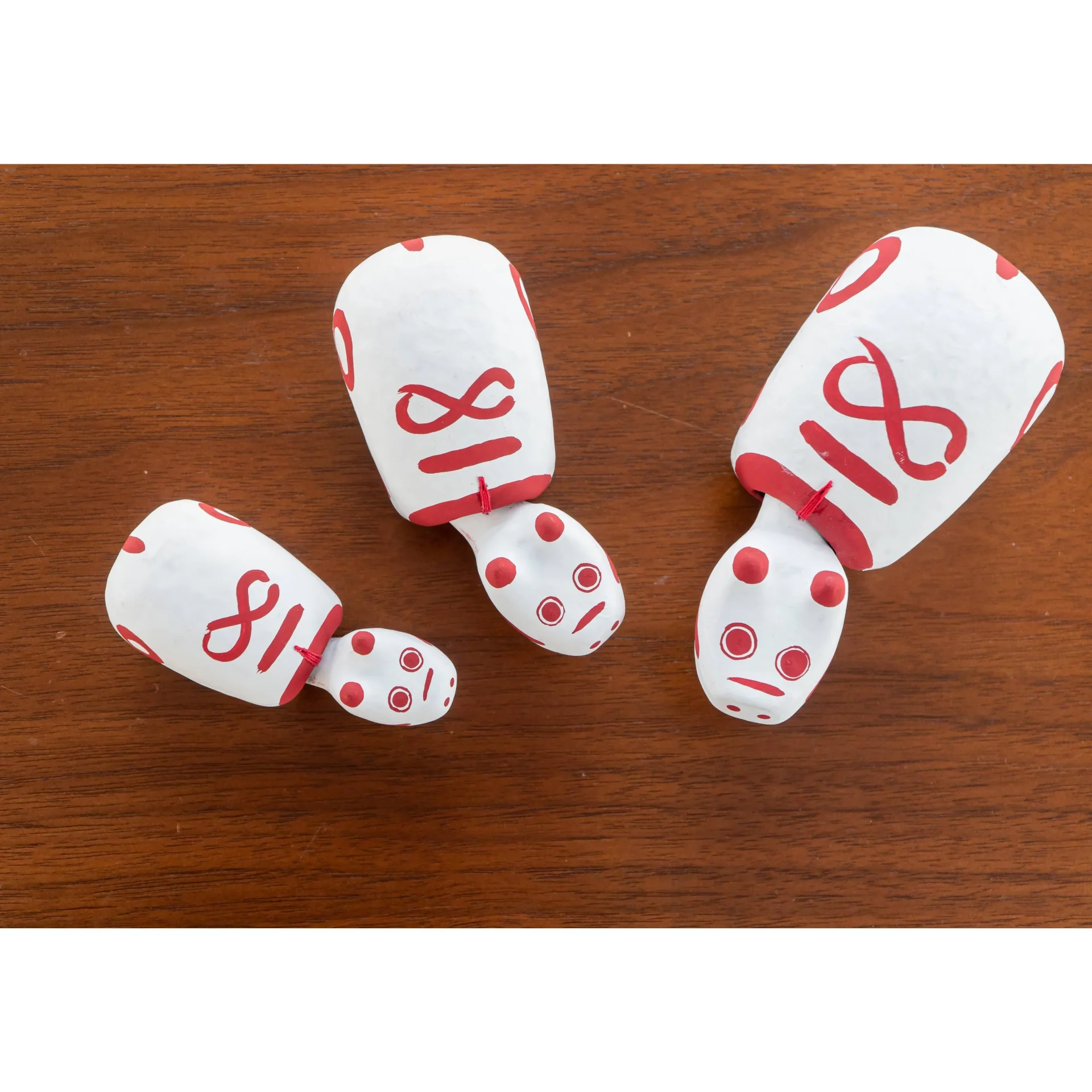 【受注生産】 赤べこ「祝」(ハレ) - 画像 (2)