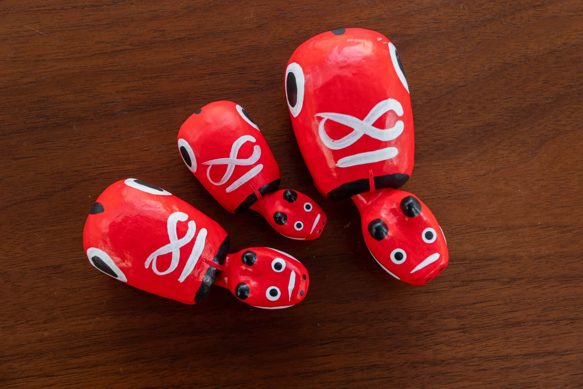 【受注生産】 赤べこ「朱」(あかね) - 画像 (3)